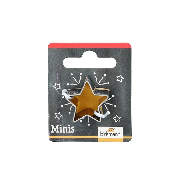 Mini Star Cookie Cutter - Christmas Baking