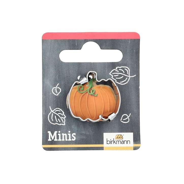 Mini Pumpkin Cookie Cutter - Halloween Cookie Cutter