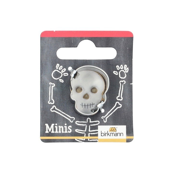 Mini Skull Cookie Cutter - Halloween Cookie Cutter