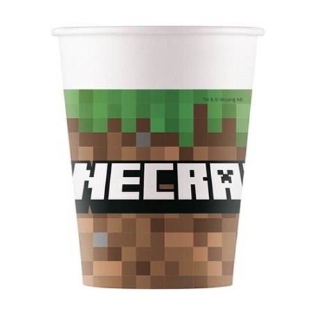 Epische Minecraft Becher - Minecraft Mottoparty - Gamerparty Zubehör 🧃