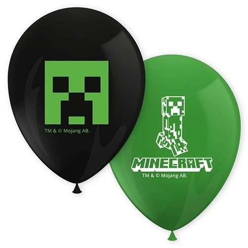 Procos Minecraft Balloons, 8 pcs