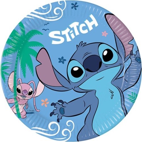 Stitch Plates - Lilo & Stitch Partyware - Stitch & Angel Plates