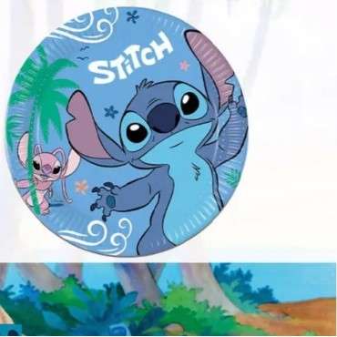 Stitch Plates - Lilo & Stitch Partyware - Stitch & Angel Plates