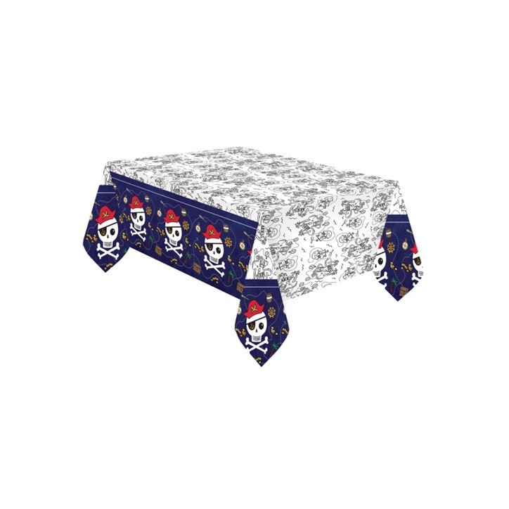 Pirates Map Tablecover - Pirates Table Cloth 120x180cm