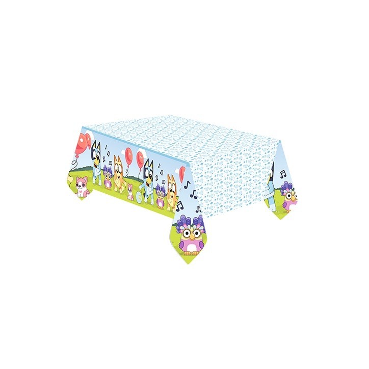 Bluey Tablecover - Bluey Partydecoration - Bluey Mottoparty