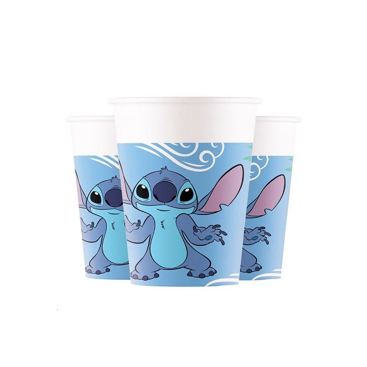 Stitch & Angel Cups - Lilo & Stitch Partyware - Stitch Party Cups