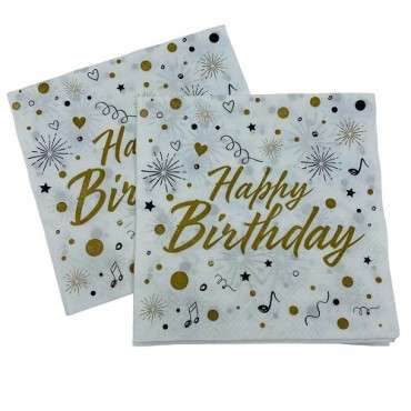 Happy Birthday Napkins