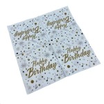 PAW Happy Birthday Napkins, 20 pcs