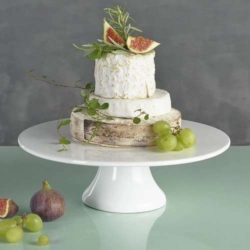 ASA Selection Grande Ceramic Cake Stand white, 29x9cm