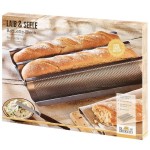 Birkmann Laib & Seele Baguette Backblech für 3 Stück