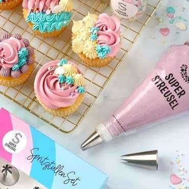 Super Streusel Piping Tip Set – Perfect for Cake Creations