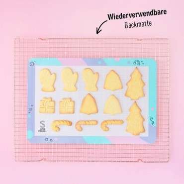 Städter Silikonunterlage Maxi 60x40cm – Perfekt für Backen und Modellieren