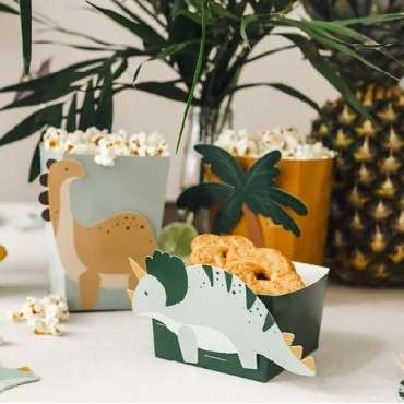 PartyDeco Dinosaur Snack Boxes