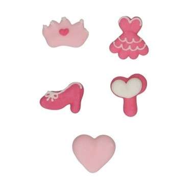 FunCakes Sugar Decorations Princess Set/8 – Gluten-Free