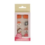 FunCakes Forest Animals Sugar Decoration, 8pcs