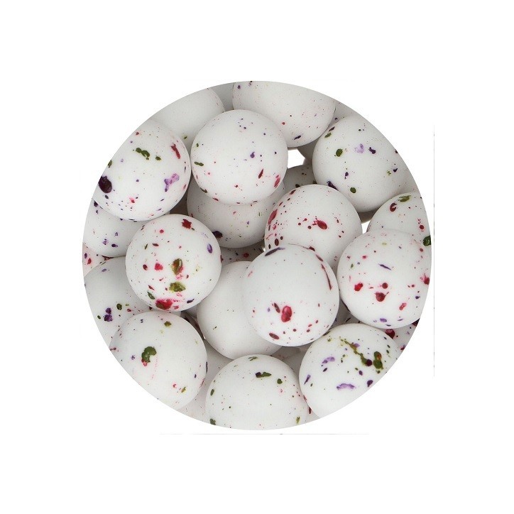 FunCakes Choco Crispy Balls – Matt Colour Splash, 130g (ca. 50 Stück)