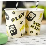 PartyDeco Gamer Party Cups, 6 pcs