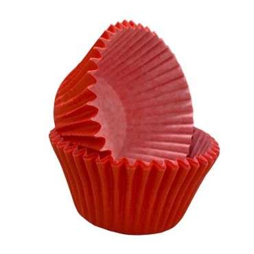 Red cupcake cases - For special baking moments | Bakeria.ch