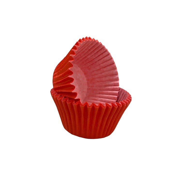 Rote Cupcake Förmchen - Perfekt für festliche Backkreationen | Bakeria.ch