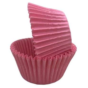 Rosa Cupcake Backförmchen - Muffin Papierli Pink