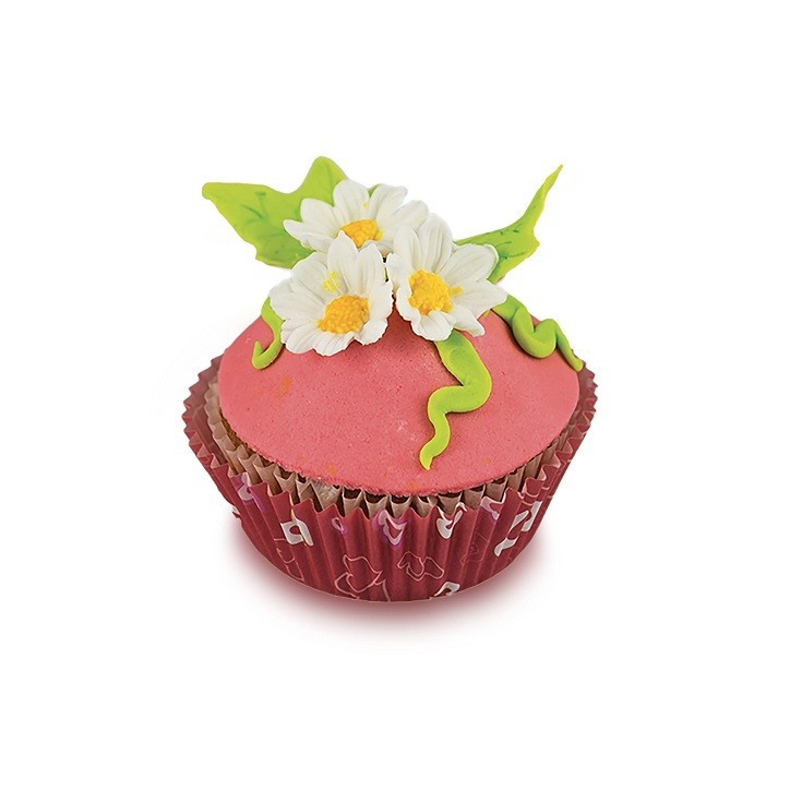 Silikomart Gänseblumen Blumenpräge Set – Cake Design Ausstecher Blume