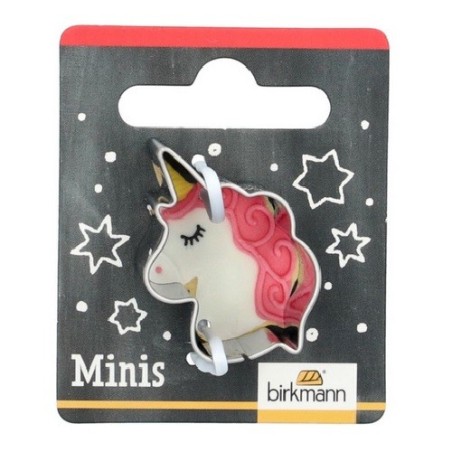 Unicorn Cookie Cutter with Imprint