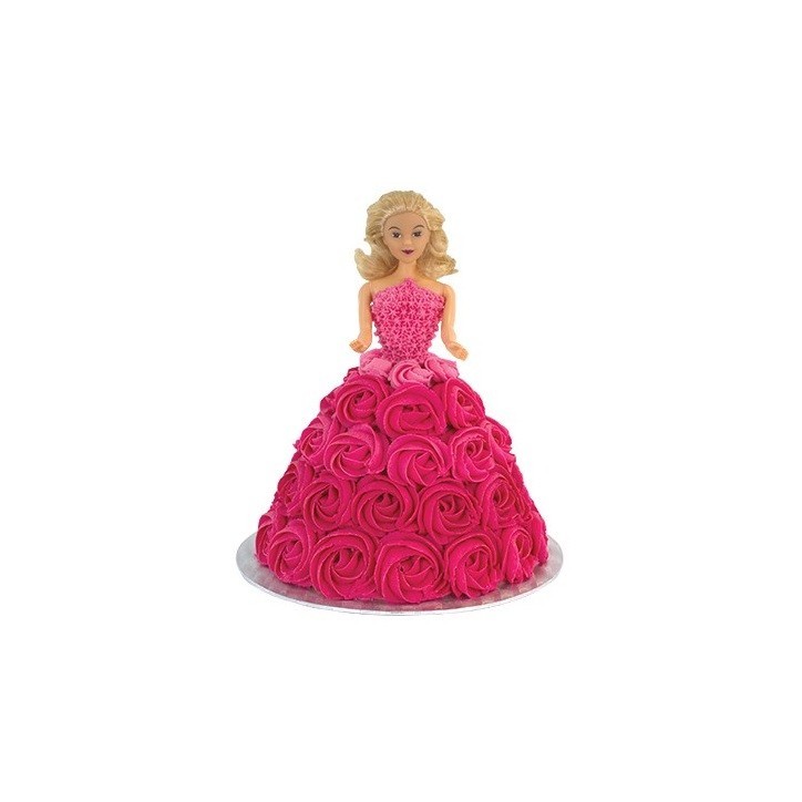 PME Doll Pick Blonde – Olivia, Perfect for 3D Princess Cakes