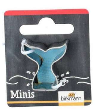 Mini Mermaid Tail Poly-Resin Coated Cookie Cutter