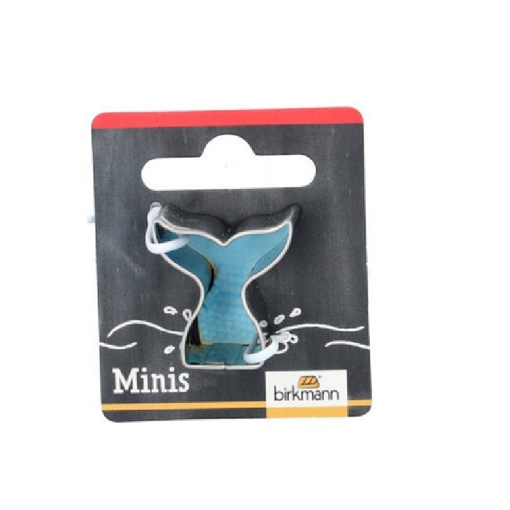 Mini Mermaid Tail Poly-Resin Coated Cookie Cutter