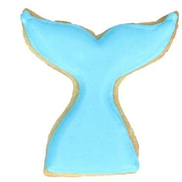 Mini Mermaid Tail Poly-Resin Coated Cookie Cutter