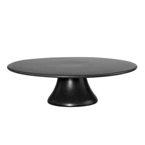 copy of ASA Selection Grande Nero Ceramic Cake Stand black iron, 35x10cm