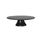 copy of ASA Selection Grande Nero Ceramic Cake Stand black iron, 35x10cm