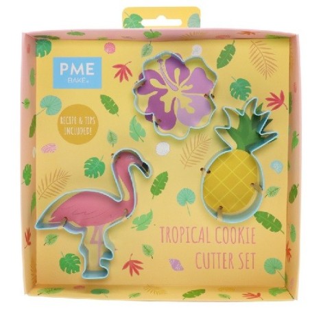 PME Cookie Cutter Tropical Set, 3pcs