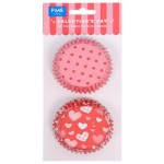 PME Valentines Cupcake Cases, 60 pcs