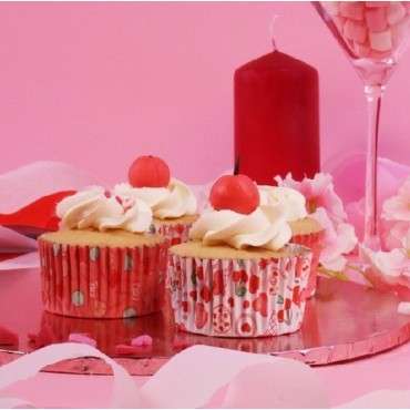 PME Valentines Sweet Love Cupcake Cases, 60 pcs