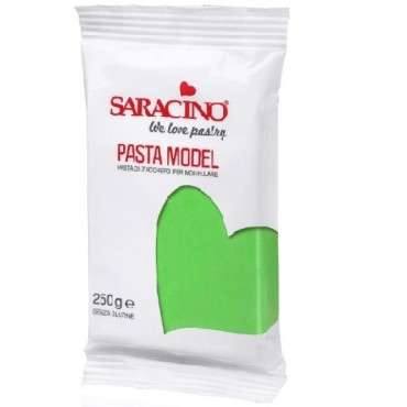 Saracino Modellier Zuckerpaste Hellgrün - Light Green Saracino Pasta Model