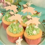 PME Cupcake Topper Schäfchen Set, 24 Stück