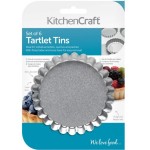 KitchenCraft Tart Pan Set, 6 pcs