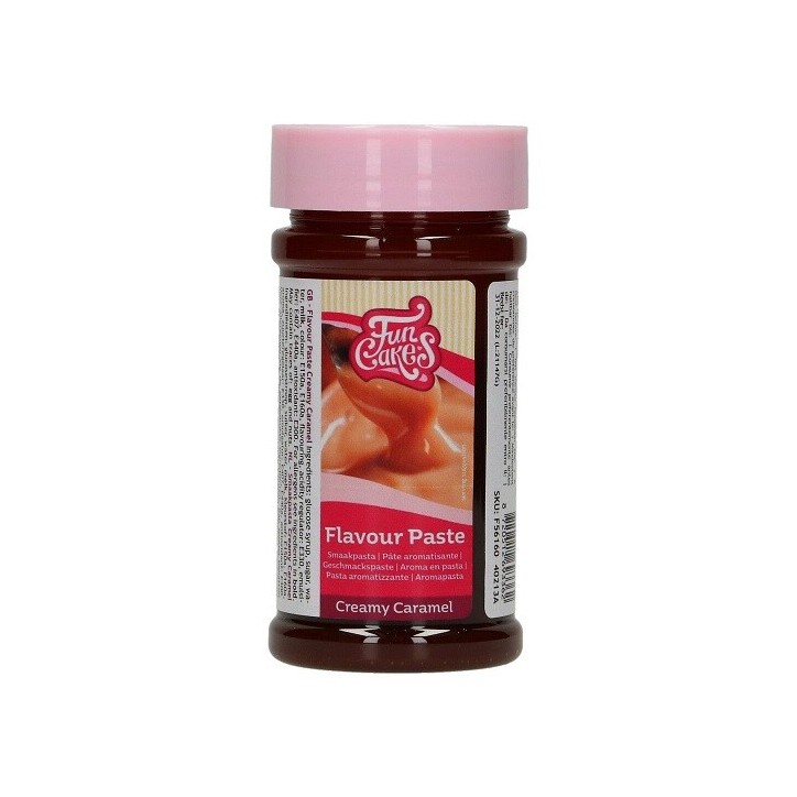 FunCakes Flavour Paste Creamy Caramel 100g - Caramel Flavor for Baking