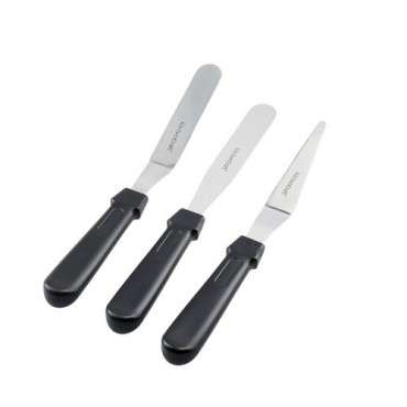 KitchenCraft Palettenmesser Set - 3-teilig | Perfekte Präzision beim Backen