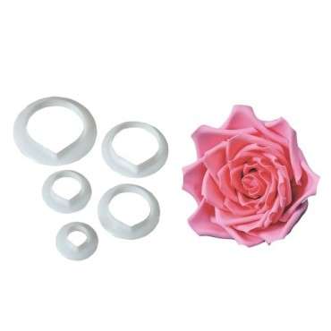 FMM Rose Petal Set 5 pcs | Create Realistic Sugar Roses from Gum Paste