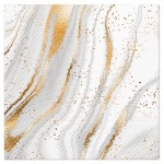 PAW Napkins Marble Optik Gold, 20 pcs