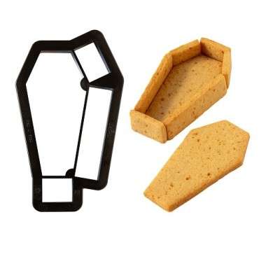 Coffin 3D Cookie Cutter – Create Spooky Halloween Cookies with Ease