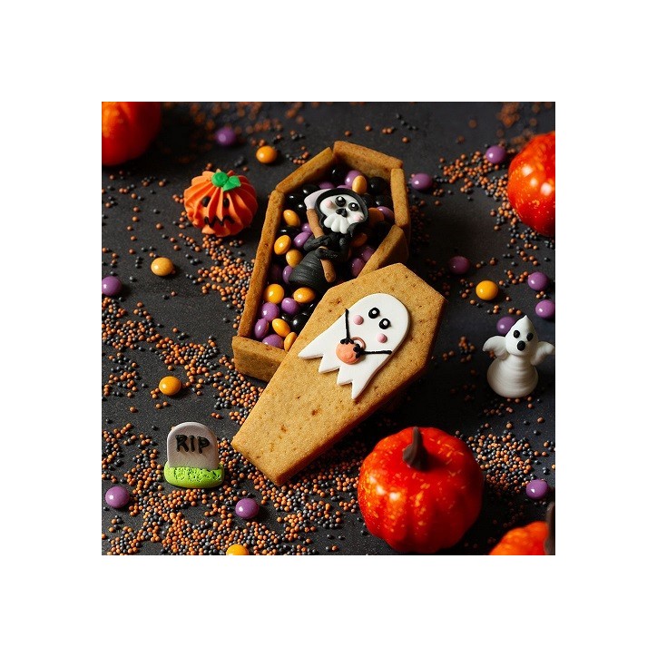 Coffin 3D Cookie Cutter – Create Spooky Halloween Cookies with Ease