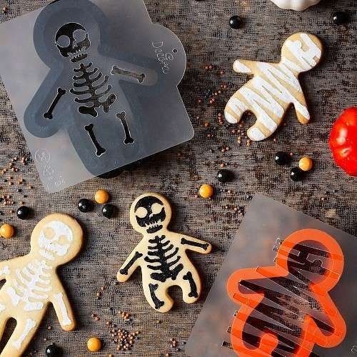 Decora Halloween Gingerdread Cutters & Stencil Set