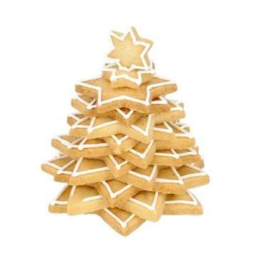 Birkmann Cookie Cutter Set "Stars" for Christmas Tree – 6 Pieces