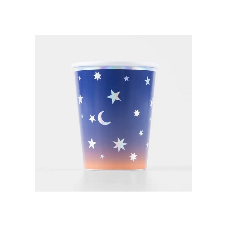 Meri Meri Making Magic Star Paper Cups - 8 Pack for Magical Parties