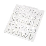 Katy Sue Designs Domed Alphabet Silicone Mould