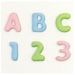 Katy Sue Mini Alphabet & Numbers Silicone Mould