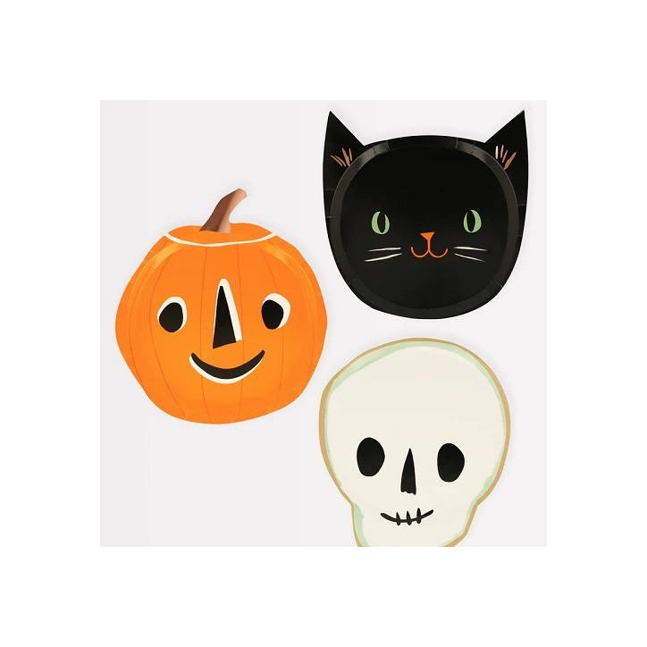 Meri Meri Halloween Dinner Plates (set of 8) - 216847